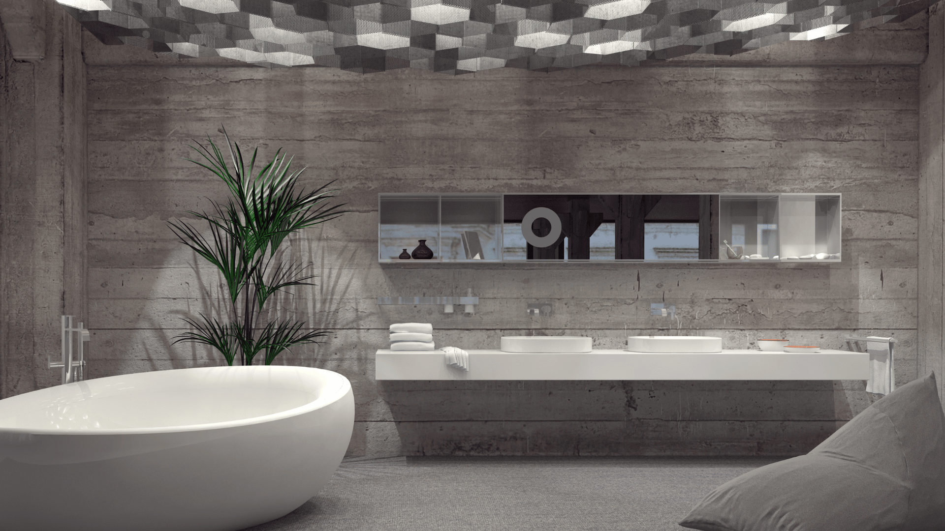 Services 4 modern minimalist bathroom 1